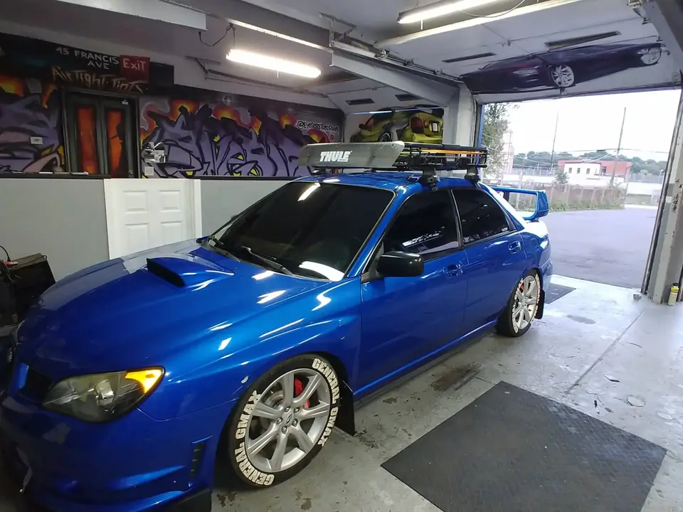 Finished automotive window tint